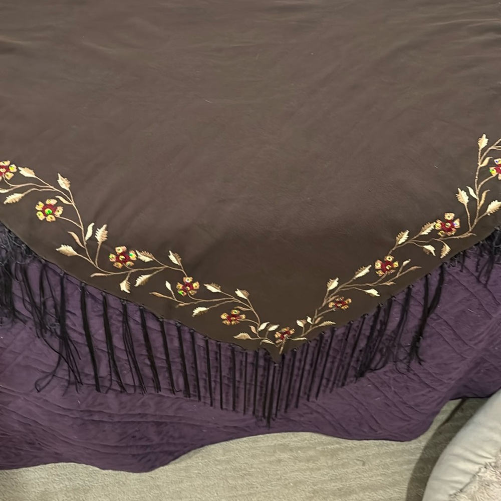 Brown scarf